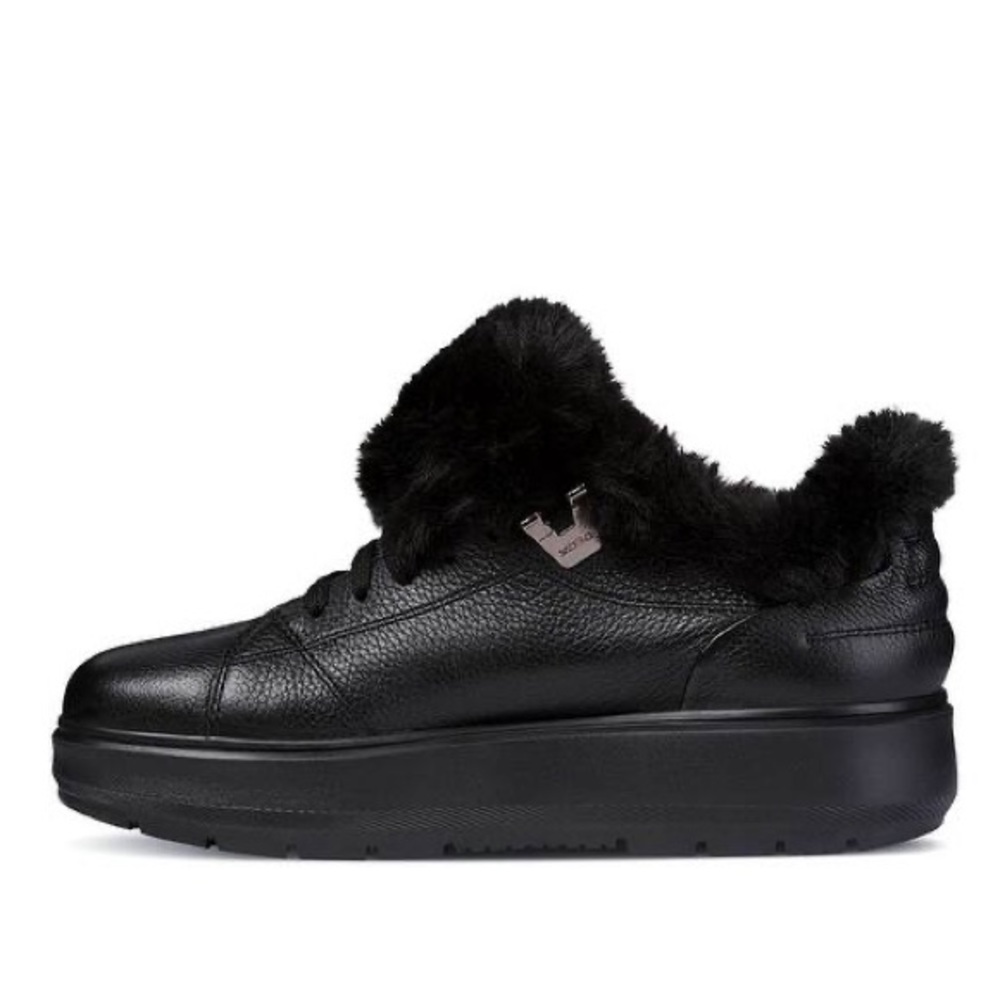 New! Womens Geox Kaula ABX Size 8 Lo-Top fur lined